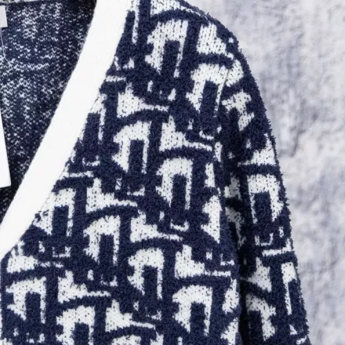 Replica Christian Dior Sweaters Long Sleeved For Women #1378918 $60.00 USD for Wholesale