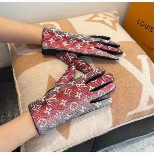 Replica Louis Vuitton LV Gloves For Women #1379032 $56.00 USD for Wholesale