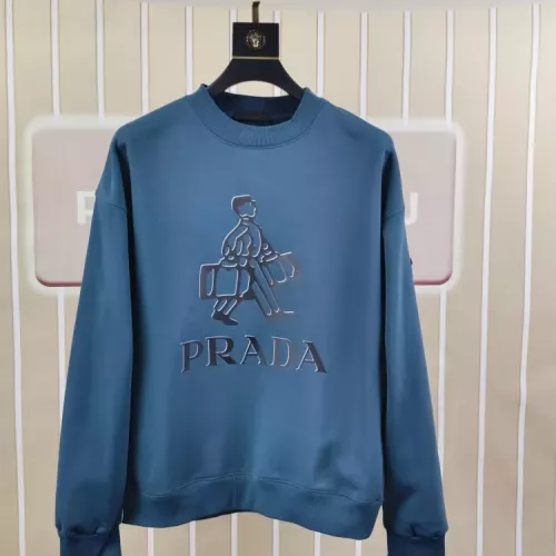 Wholesale Prada Hoodies Long Sleeved For Men #1379041 $68.00 USD, Wholesale Quality Replica Prada Hoodies