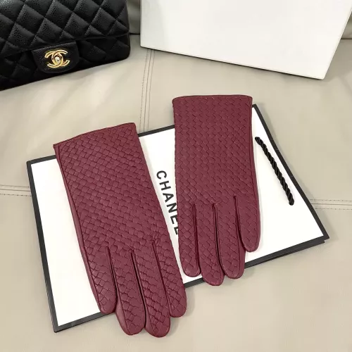 Wholesale Bottega Veneta BV Gloves For Women #1379053 $68.00 USD, Wholesale Quality Replica Bottega Veneta BV Gloves