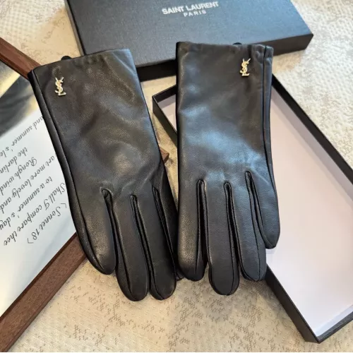 Wholesale Yves Saint Laurent Gloves For Women #1379068 $48.00 USD, Wholesale Quality Replica Yves Saint Laurent Gloves