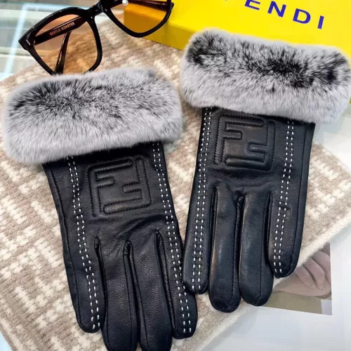 Wholesale Fendi Gloves #1379161 $45.00 USD, Wholesale Quality Replica Fendi Gloves