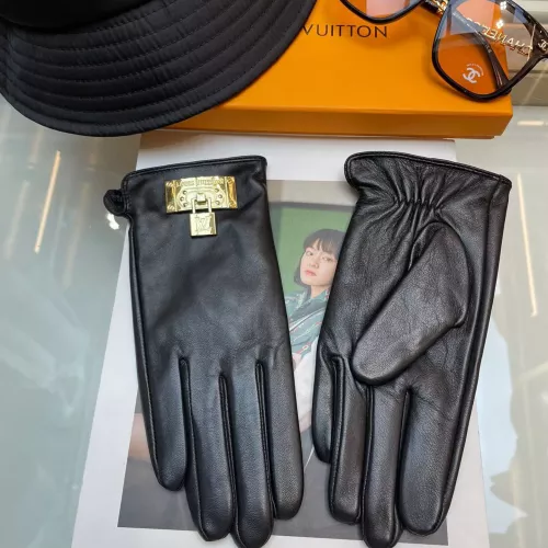 Replica Louis Vuitton LV Gloves For Women #1379171 $45.00 USD for Wholesale