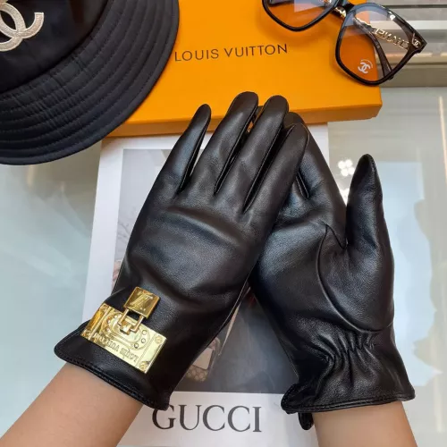 Replica Louis Vuitton LV Gloves For Women #1379171 $45.00 USD for Wholesale