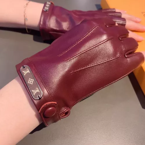 Replica Louis Vuitton LV Gloves For Women #1379173 $52.00 USD for Wholesale