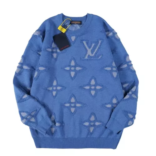 Wholesale Louis Vuitton LV Sweaters Long Sleeved For Unisex #1379264 $60.00 USD, Wholesale Quality Replica Louis Vuitton LV Sweaters