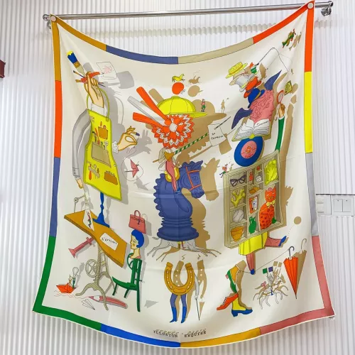 Wholesale Hermes Silk Squares #1379390 $82.00 USD, Wholesale Quality Replica Hermes Scarf