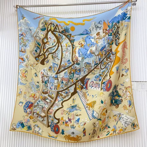Wholesale Hermes Silk Squares #1379401 $82.00 USD, Wholesale Quality Replica Hermes Scarf
