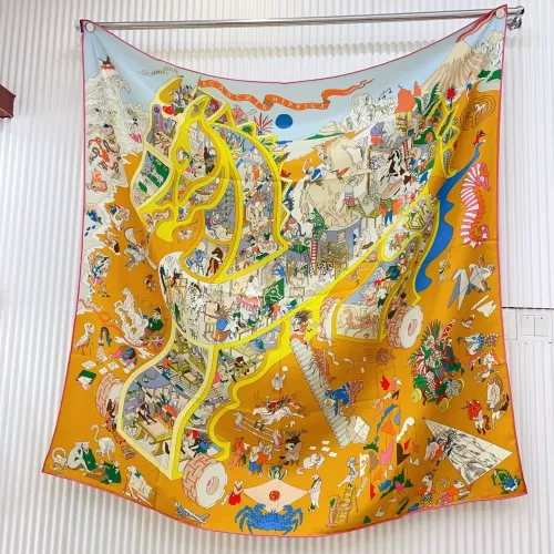 Wholesale Hermes Silk Squares #1379404 $82.00 USD, Wholesale Quality Replica Hermes Scarf