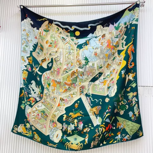 Wholesale Hermes Silk Squares #1379405 $82.00 USD, Wholesale Quality Replica Hermes Scarf