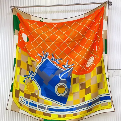 Wholesale Hermes Silk Squares #1379407 $82.00 USD, Wholesale Quality Replica Hermes Scarf