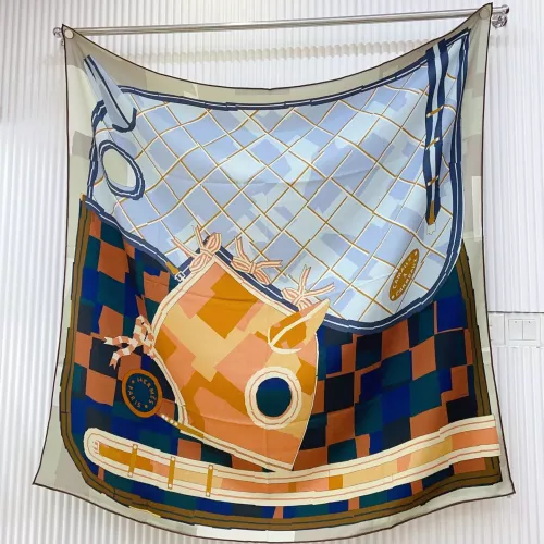 Wholesale Hermes Silk Squares #1379409 $82.00 USD, Wholesale Quality Replica Hermes Scarf