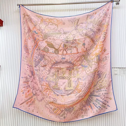 Wholesale Hermes Silk Squares #1379418 $82.00 USD, Wholesale Quality Replica Hermes Scarf