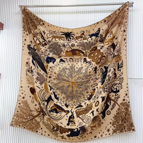 Wholesale Hermes Silk Squares #1379427 $85.00 USD, Wholesale Quality Replica Hermes Scarf