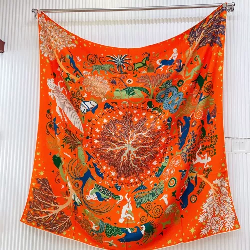 Wholesale Hermes Silk Squares #1379428 $85.00 USD, Wholesale Quality Replica Hermes Scarf