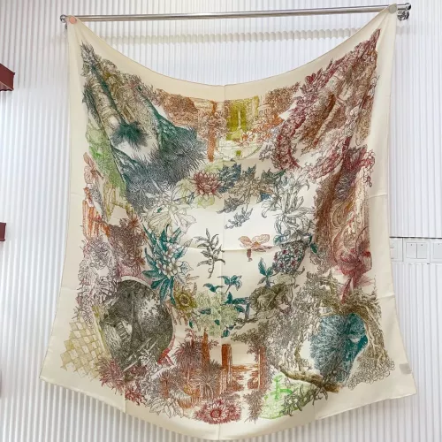 Wholesale Hermes Silk Squares #1379431 $85.00 USD, Wholesale Quality Replica Hermes Scarf