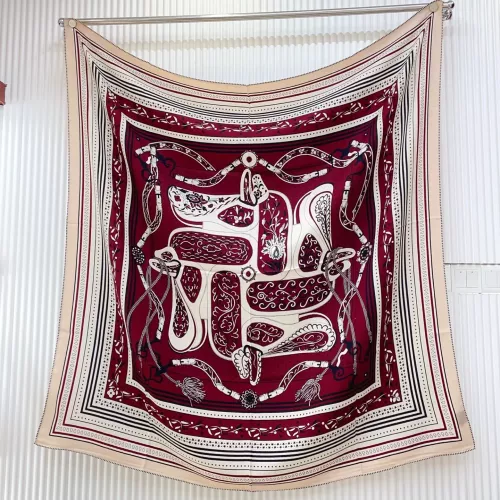 Wholesale Hermes Silk Squares #1379437 $85.00 USD, Wholesale Quality Replica Hermes Scarf