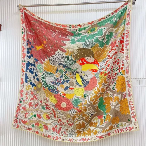 Wholesale Hermes Silk Squares #1379439 $85.00 USD, Wholesale Quality Replica Hermes Scarf
