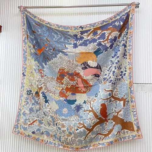 Wholesale Hermes Silk Squares #1379443 $85.00 USD, Wholesale Quality Replica Hermes Scarf