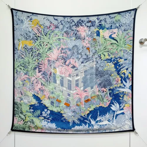 Wholesale Hermes Silk Squares #1379449 $85.00 USD, Wholesale Quality Replica Hermes Scarf