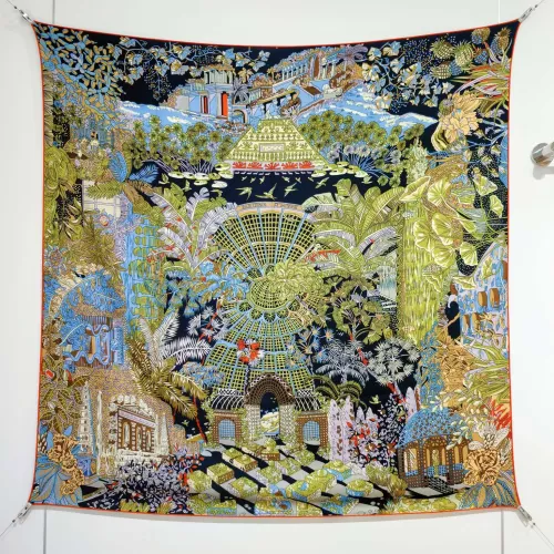 Wholesale Hermes Silk Squares #1379455 $85.00 USD, Wholesale Quality Replica Hermes Scarf