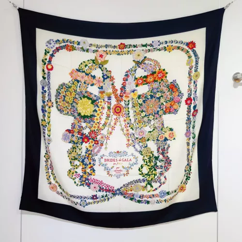 Wholesale Hermes Silk Squares #1379458 $85.00 USD, Wholesale Quality Replica Hermes Scarf