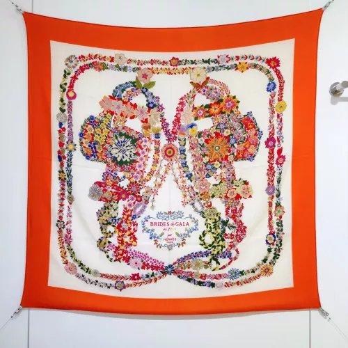 Wholesale Hermes Silk Squares #1379460 $85.00 USD, Wholesale Quality Replica Hermes Scarf