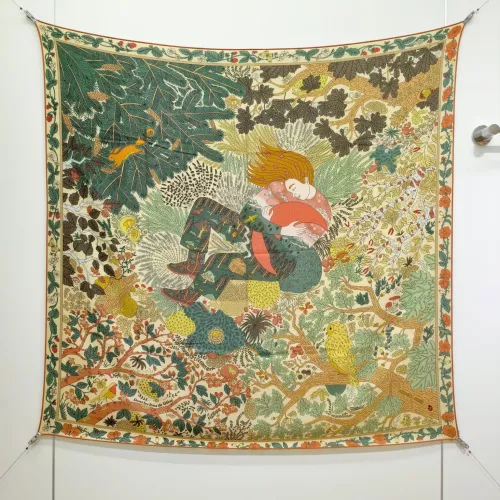 Wholesale Hermes Silk Squares #1379469 $85.00 USD, Wholesale Quality Replica Hermes Scarf