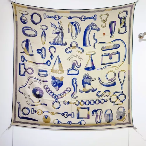 Wholesale Hermes Silk Squares #1379471 $85.00 USD, Wholesale Quality Replica Hermes Scarf