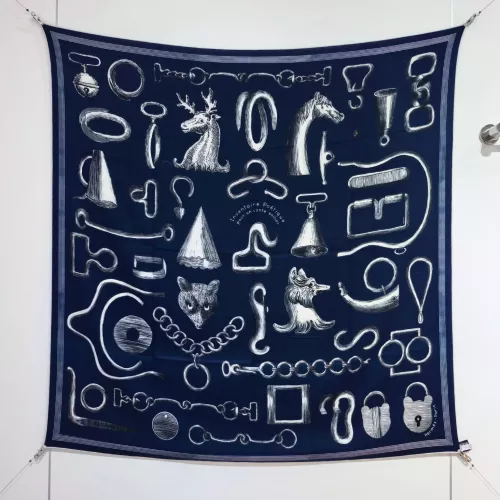 Wholesale Hermes Silk Squares #1379473 $85.00 USD, Wholesale Quality Replica Hermes Scarf