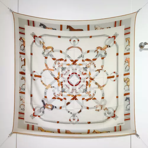 Wholesale Hermes Silk Squares #1379475 $85.00 USD, Wholesale Quality Replica Hermes Scarf