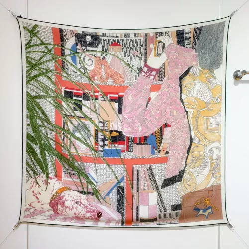 Wholesale Hermes Silk Squares #1379481 $85.00 USD, Wholesale Quality Replica Hermes Scarf