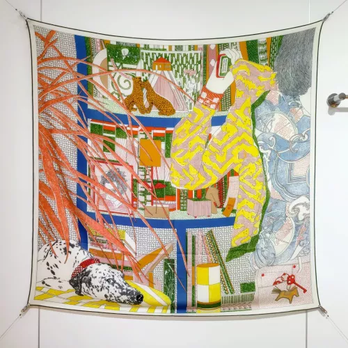 Wholesale Hermes Silk Squares #1379483 $85.00 USD, Wholesale Quality Replica Hermes Scarf