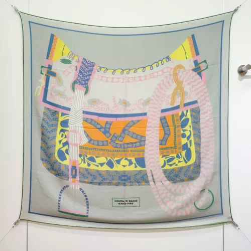 Wholesale Hermes Silk Squares #1379491 $85.00 USD, Wholesale Quality Replica Hermes Scarf
