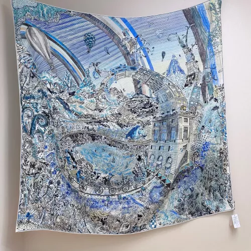 Wholesale Hermes Silk Squares #1379499 $85.00 USD, Wholesale Quality Replica Hermes Scarf