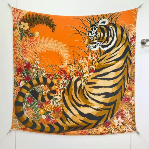 Wholesale Hermes Silk Squares #1379500 $85.00 USD, Wholesale Quality Replica Hermes Scarf
