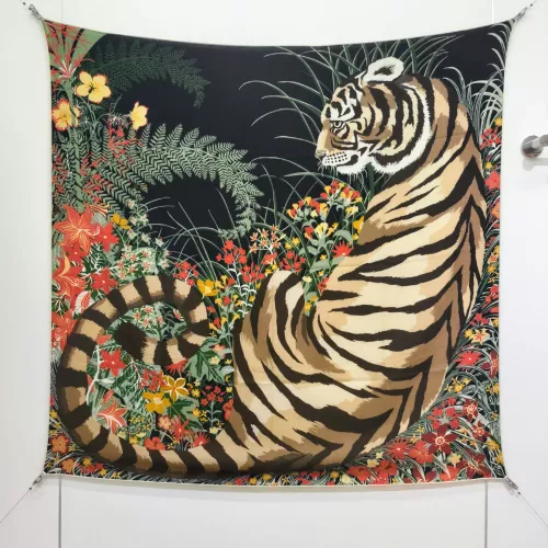 Wholesale Hermes Silk Squares #1379502 $85.00 USD, Wholesale Quality Replica Hermes Scarf