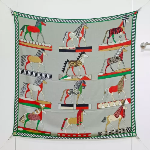 Wholesale Hermes Silk Squares #1379507 $85.00 USD, Wholesale Quality Replica Hermes Scarf