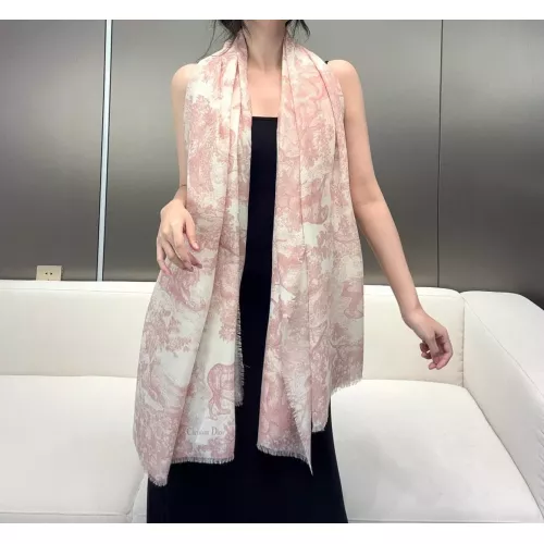 Replica Christian Dior Scarf #1379605 $64.00 USD for Wholesale