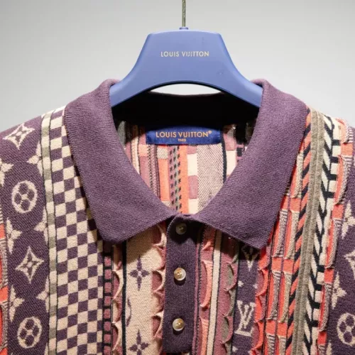 Replica Louis Vuitton LV Sweaters Short Sleeved For Unisex #1379622 $85.00 USD for Wholesale