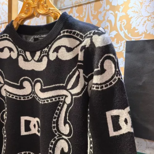 Replica Dolce & Gabbana D&G Sweaters Long Sleeved For Unisex #1379650 $76.00 USD for Wholesale