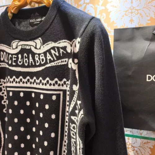 Replica Dolce & Gabbana D&G Sweaters Long Sleeved For Unisex #1379651 $76.00 USD for Wholesale