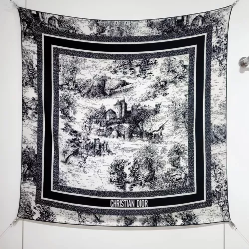 Wholesale Christian Dior Silk Squares #1379766 $85.00 USD, Wholesale Quality Replica Christian Dior Scarf