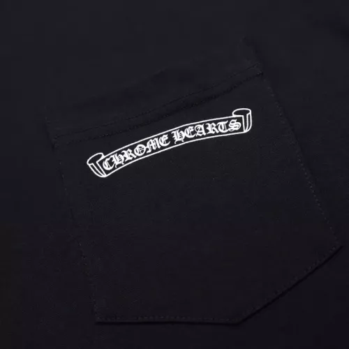 Replica Chrome Hearts T-Shirts Long Sleeved For Unisex #1379777 $72.00 USD for Wholesale