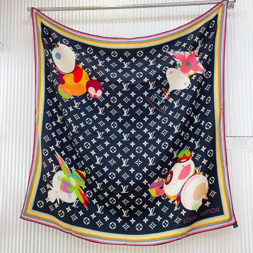 Wholesale Louis Vuitton Silk Squares #1379795 $82.00 USD, Wholesale Quality Replica Louis Vuitton Scarf