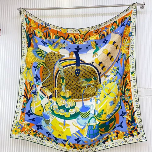Wholesale Louis Vuitton Silk Squares #1379797 $82.00 USD, Wholesale Quality Replica Louis Vuitton Scarf