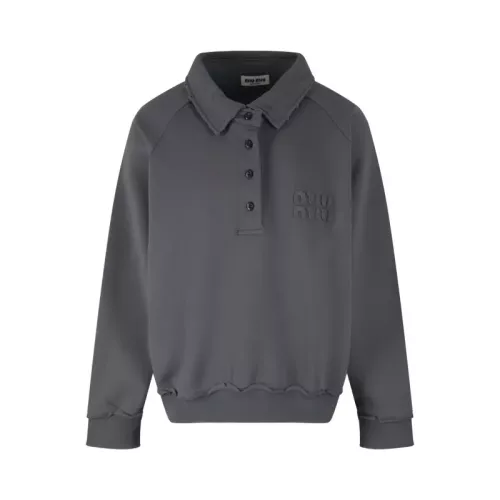Wholesale MIU MIU Hoodies Long Sleeved For Unisex #1379801 $92.00 USD, Wholesale Quality Replica MIU MIU Hoodies