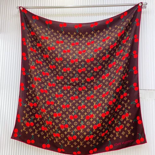 Wholesale Louis Vuitton Silk Squares #1379804 $82.00 USD, Wholesale Quality Replica Louis Vuitton Scarf