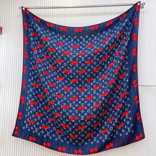 Wholesale Louis Vuitton Silk Squares #1379805 $82.00 USD, Wholesale Quality Replica Louis Vuitton Scarf