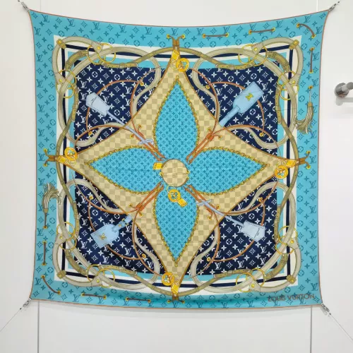 Wholesale Louis Vuitton Silk Squares #1379809 $85.00 USD, Wholesale Quality Replica Louis Vuitton Scarf
